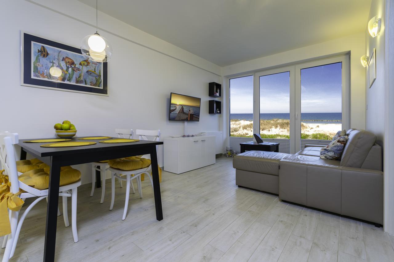 Apartamenty Amon Z Widokiem Na Morze Darlowko Exterior foto